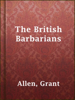 cover image of The British Barbarians